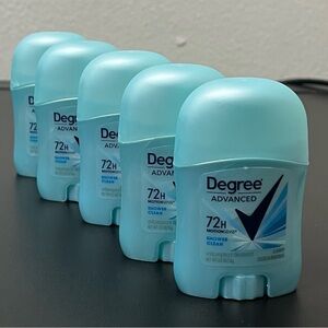 5PK Degree Advanced Shower Clean Deodorant 0.5oz